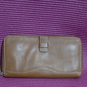 Tignanello Brown Leather Wallet
